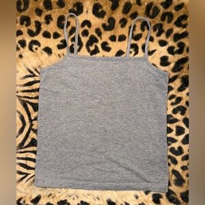 Wild Fable Heather Gray Spaghetti StraovTop